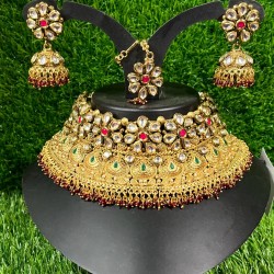 POLKI NECKLACE CHOKET SET