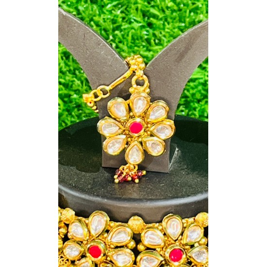 POLKI NECKLACE CHOKET SET